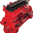 Cummins Westport ISX12G natural gas engine.