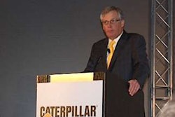 Caterpillar CEO Doug Oberhelman speaks at ConExpo 2014