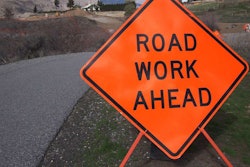 Road Work sign