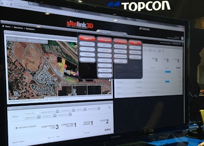 Topcon suggests pairing its Enterprise Solutions with its SiteLink 3D.