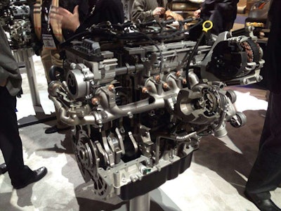 New 6.7L Power Stroke diesel brings better fuel economy and power to the new F650/750 line.