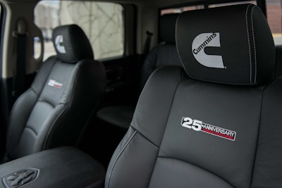 25th Anniversary Ram Turbo Diesel Interior