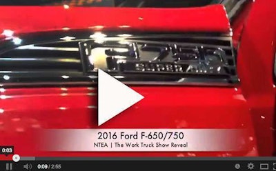 Ford’s Chief Engineer, John Davis, gives insights on the 2016 F650/750 in this Work Truck Show interview.