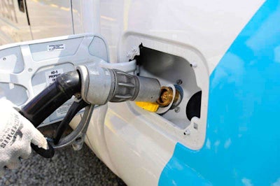 Propane autogas is easy to fill and costs considerably less than E-10 unleaded.
