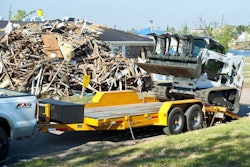 Changing the position of a piece of equipment on the trailer by a few inches can change tongue weight by hundreds of pounds.