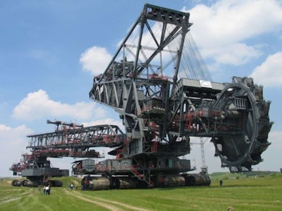 Bagger 293 bucket wheel excavator