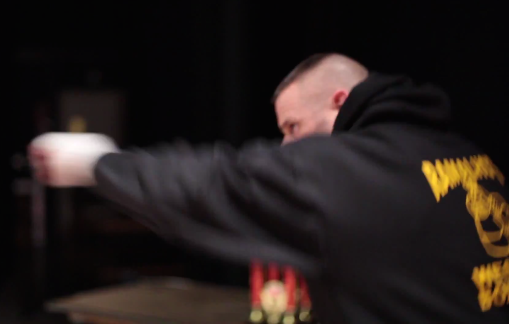 Contractor of the Year Jeremy Hiltz boxing Golden Gloves