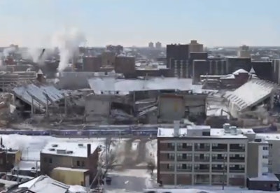 Metrodome demolition