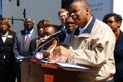 Transportation Sec. Anthony Foxx speaks in Birmingham