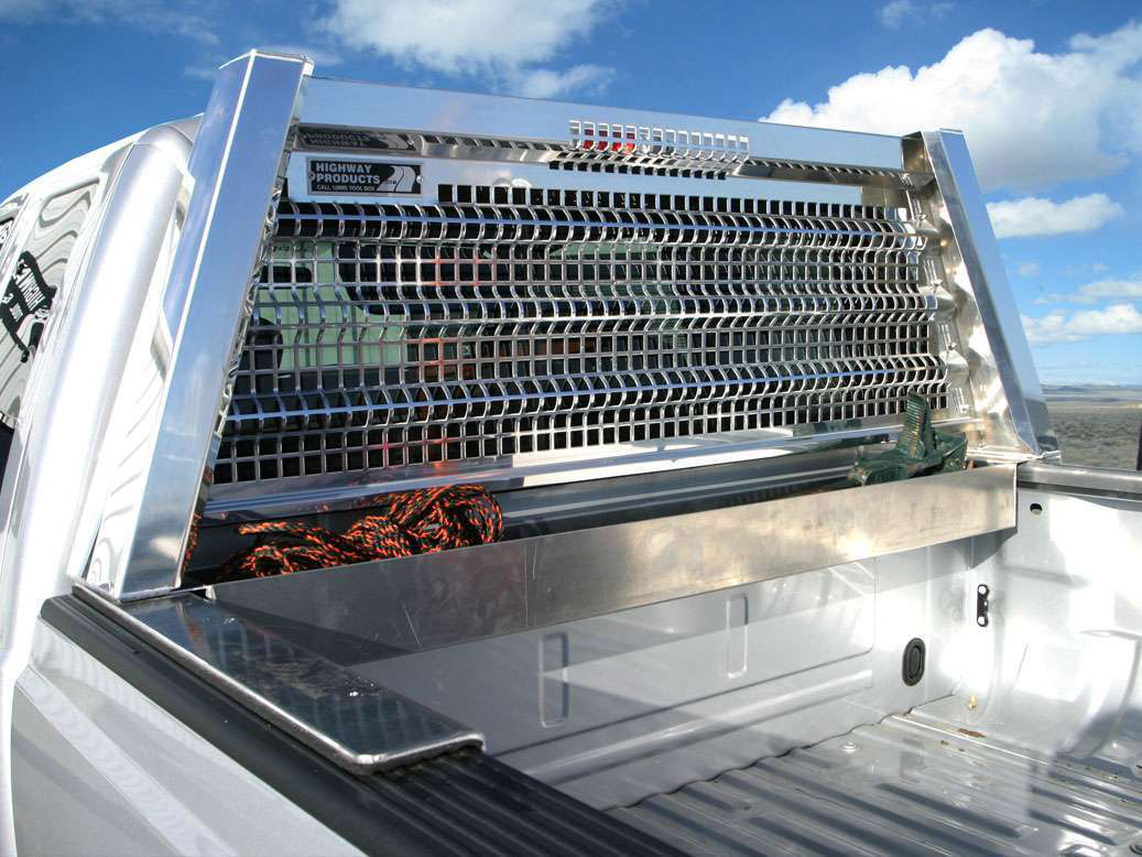 Highway Products&rsquo; Silverback Cab Guard looks sharp and is built rock-solid.