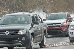 2016 Duramax Diesel Chevrolet Colorado GMC Canyon Volkswagen Amarok spy shots