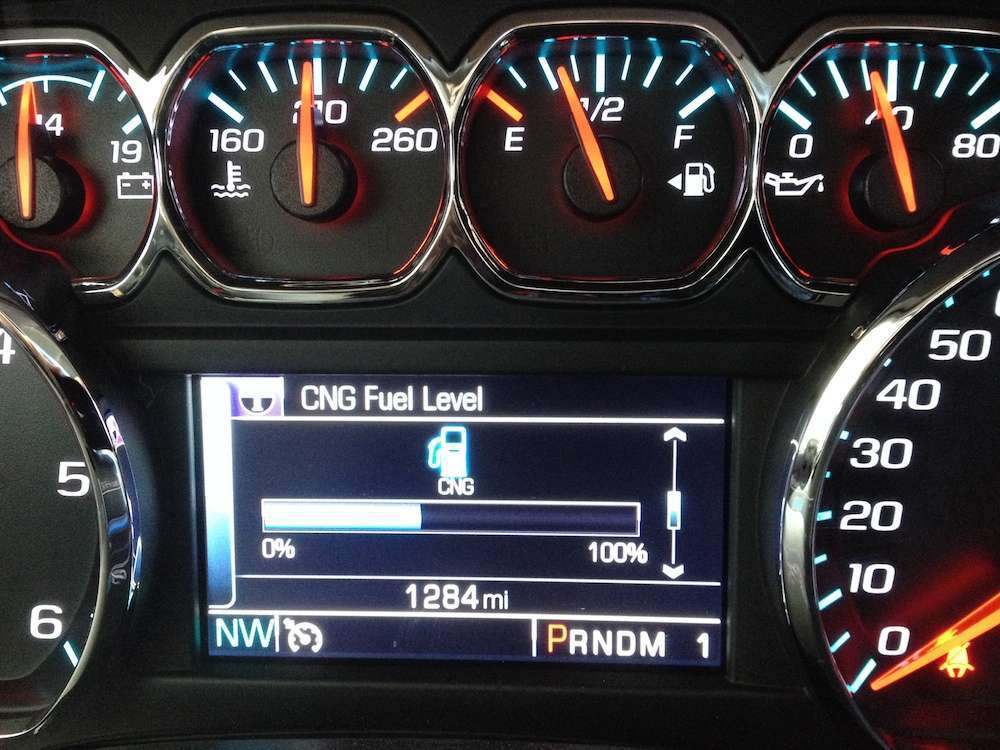 How Much Does A Cng Pickup Fuel Tank Really Hold Specs Don T Tell The Whole Story Equipment World