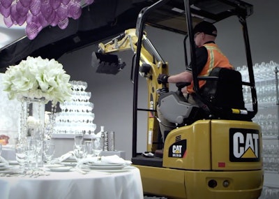 A still from Cat’s China Shop video featuring Neal.