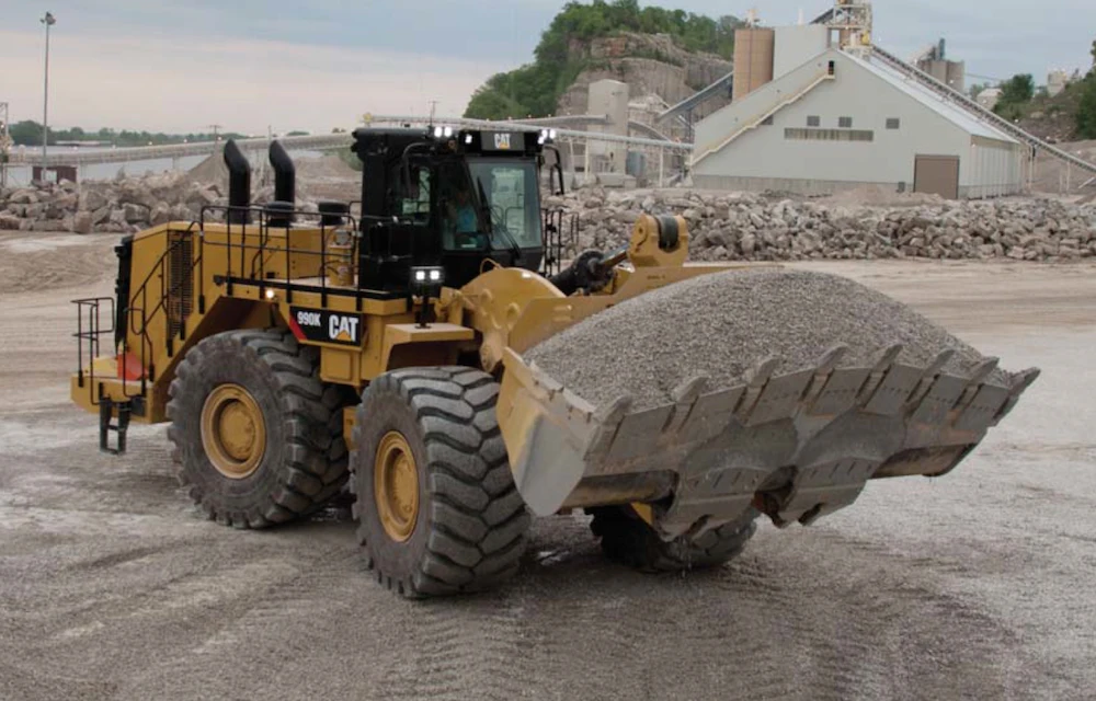 Cat R900 Loader Caterpillar launches the 990K: a more powerful wheel loader with more ...