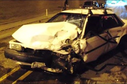 A 19-year-old man who held his breath while driving through a tunnel on Highway 26 in Oregon fainted and caused a three-vehicle crash Sunday afternoon, state police said. (Photo credit: Oregon State Police)