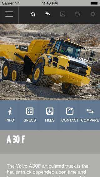 Volvo CE Insider app