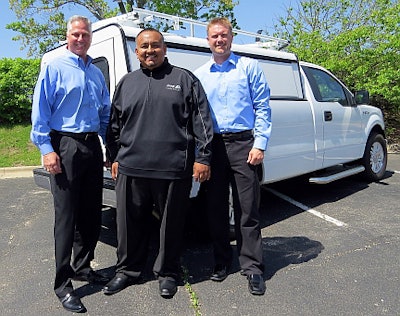 A.R.E. fleet_team members: (left to right) Norm Brown, Jose Reyna and Scott West.