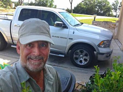 Max Davis, owner of MxRa Construction & Landscaping, Spicewood, TX, will be adding another Ram Truck to his fleet.
