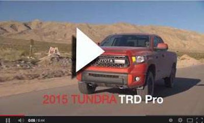 Tundra TRD Pro video link