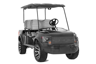 Ford Raptor golf cart 1