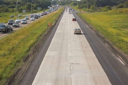 I-94 is completed with diamond grinding on the westbound lane. The eastbound lane was experiencing typical Sunday afternoon traffic.