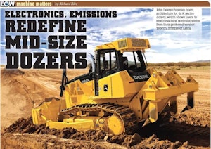 DOZERS REDEFINED: How electronics and machine control made mid-size dozers smarter