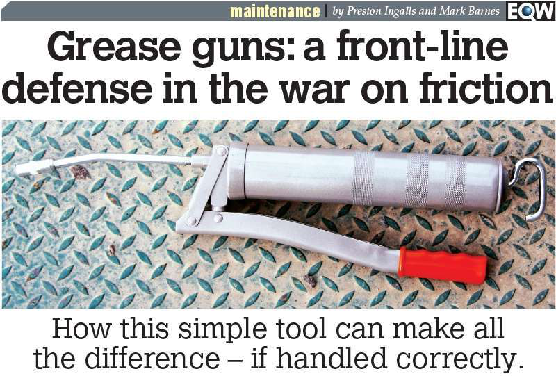 Maintenance Grease Gun Head