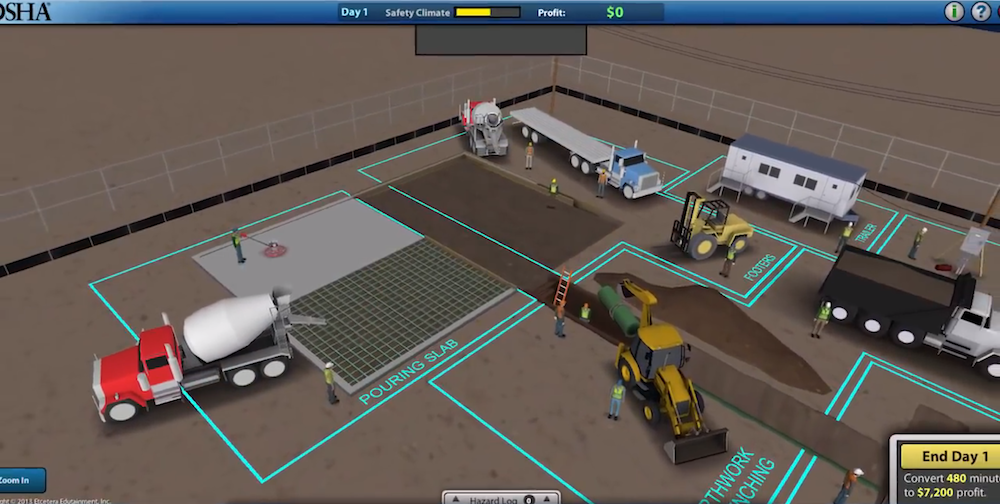 OSHA video game
