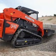 The Kubota SVL75 led new financed construction equipment sales in April.