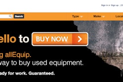 The new site is a “buy now” online market place for used equipment.