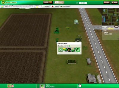 John Deere has previously released games, including its 2004 farming simulator for PC, American Farmer.
