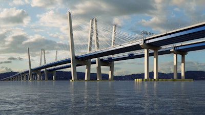 Rendering of the new Tappan Zee Bridge (Photo credit: New York state Thruway Authority)