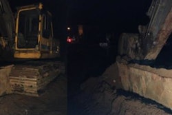 trench caught-in:between