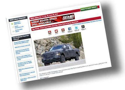 SEMA Spy article