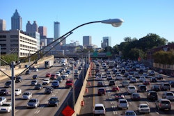 Road work on Interstate 75 heading into Atlanta.