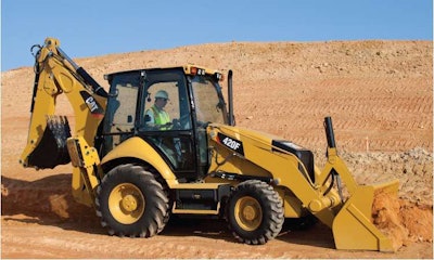 The three new models in the Cat F series of backhoe loaders – 416F, 420F and 430F – are center pivot machines that feature a new Cat C4.4 ACERT engine, greater lift capacity, more bucket breakout force and increased backhoe control. The engine is equipped with the Cat NOx Reduction System and a diesel particulate filter for emissions reduction. Each model includes hydraulic refinement, new lift arms to increase hinge-pin height by 5 percent, a composite fuel tank and a new hinged cooling pack to improve service access. Cat.com