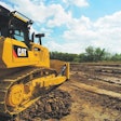 Caterpillar’s D7E electric-drive dozer.