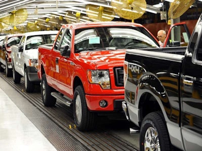 F-150 assembly line