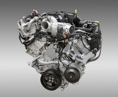 Ford’s second-gem 6.7-liter Power Stroke V8.