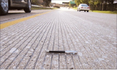 I-440 concrete pavement preservation project near Nashville included 350,000 square yards of diamond grinding and grooving.