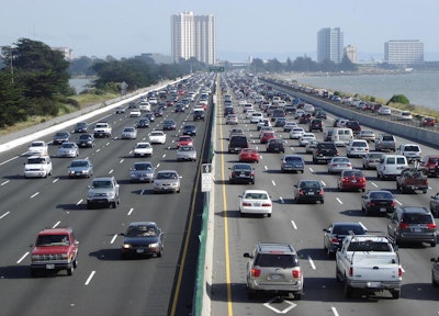 Traffic on highway