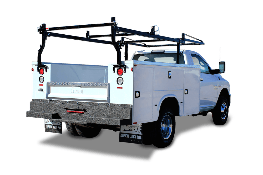 GEAR: Knapheide Utility Rack for service trucks handles long items such ...