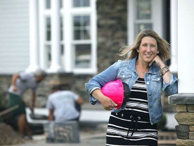 Kristi Dellaria, the owner of Bella Homes, got her start in the housing industry flipping old homes. Credit: Carlos Ortiz/Rochester Democrat & Chronicle