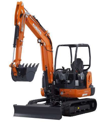 Kubota Hydraulic 6-in-1 Blade KXO40-4 compact excavator