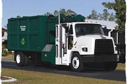 Freightliner trash truck