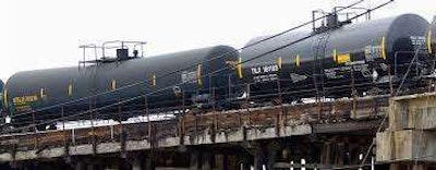 crude oil tanks rail