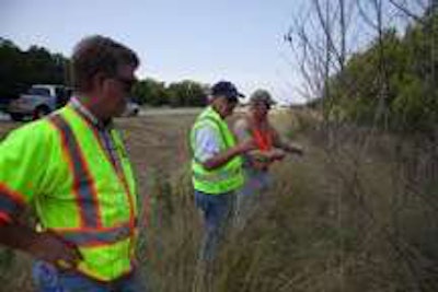 In Delaware, Chip Rosan (left) and Brian O’Neill (right) work closely with their DuPont representative Mark Rice to find the right weed-control programs to match local challenges.