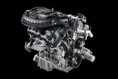 Standard 3.5-liter V6 engine with twin independent variable camshaft timing delivers impressive power and efficiency with towing of 7,600 pounds that can’t be beat, 1,910 pounds of payload, 283 horsepower and 255 lb.-ft. of torque.