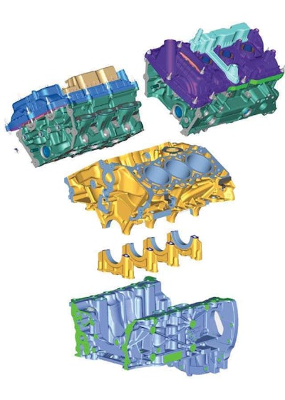 CGI block and ladder-frame aluminum cradle support for the bottom-end makes for a package similar in strength and durability to the Power Stroke diesel.