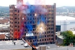 Albany fireworks implosion